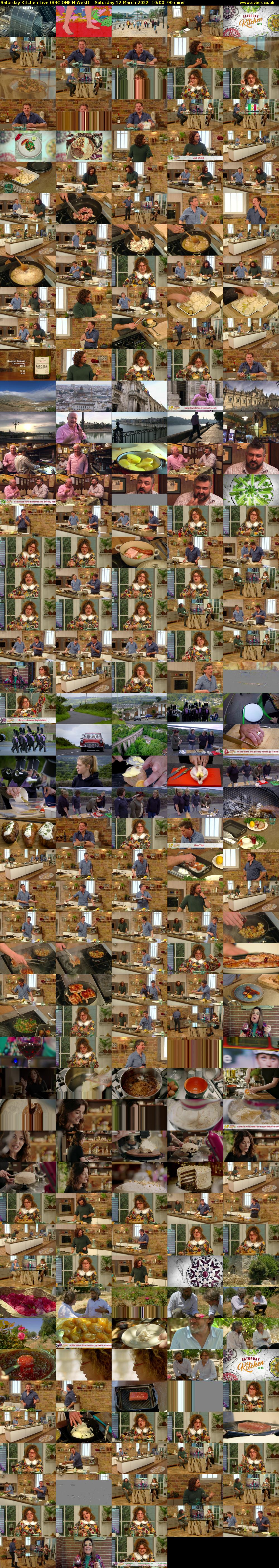 Saturday Kitchen Live (BBC ONE N West) Saturday 12 March 2022 10:00 - 11:30