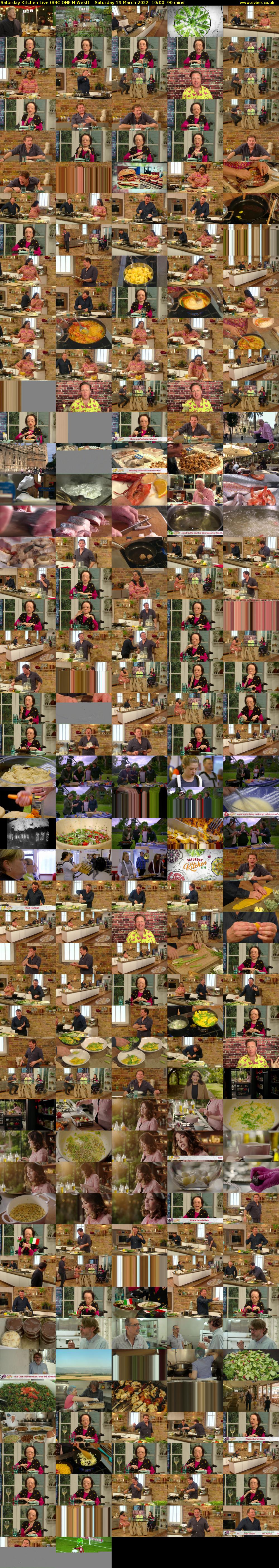 Saturday Kitchen Live (BBC ONE N West) Saturday 19 March 2022 10:00 - 11:30