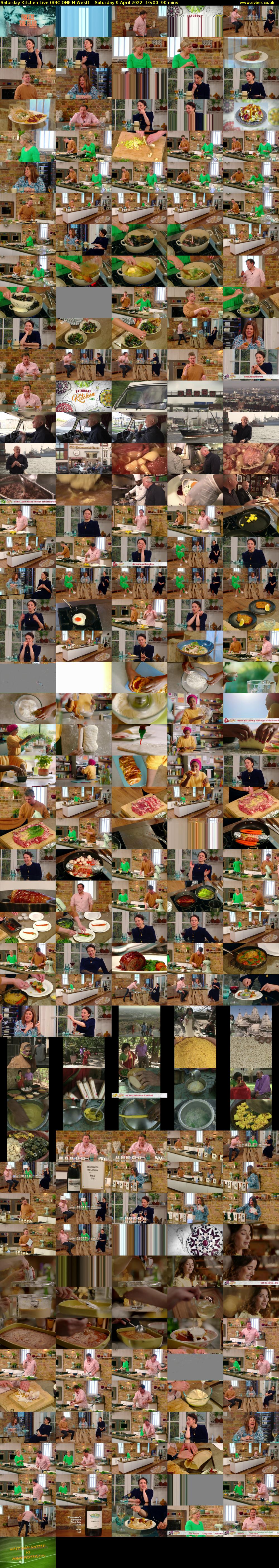 Saturday Kitchen Live (BBC ONE N West) Saturday 9 April 2022 10:00 - 11:30