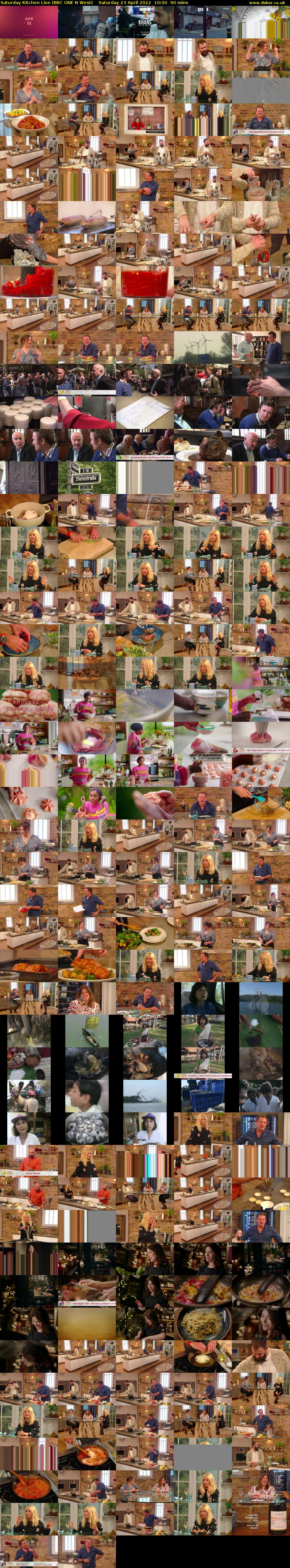 Saturday Kitchen Live (BBC ONE N West) Saturday 23 April 2022 10:00 - 11:30