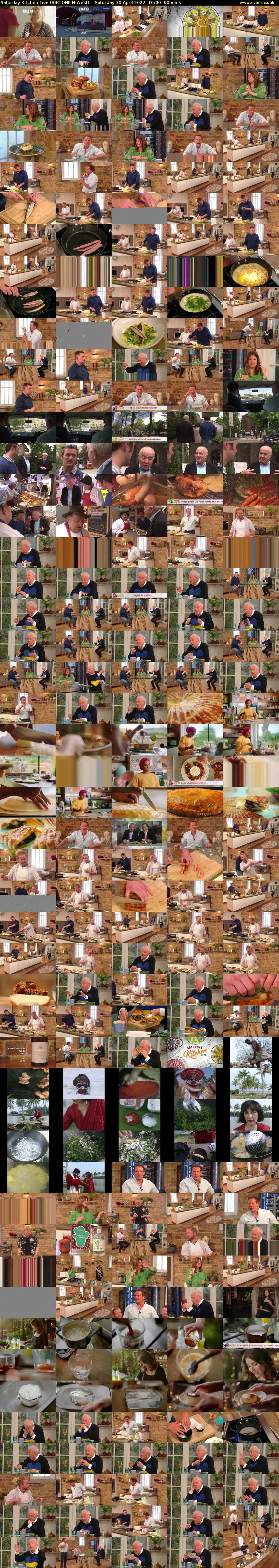 Saturday Kitchen Live (BBC ONE N West) Saturday 30 April 2022 10:00 - 11:30