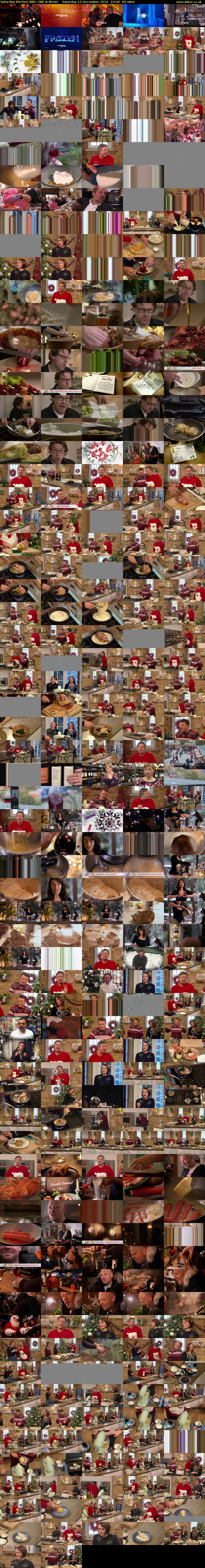 Saturday Kitchen (BBC ONE N West) Saturday 24 December 2016 10:00 - 11:30