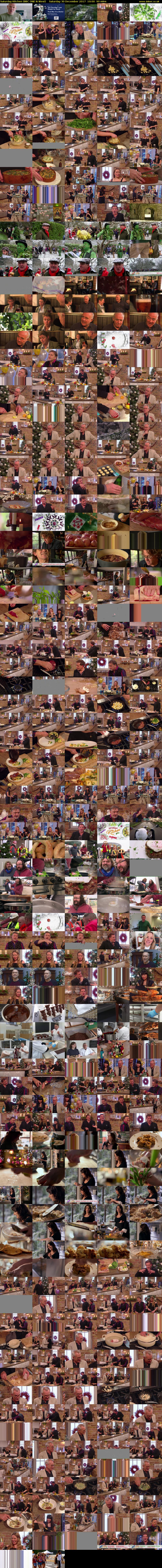 Saturday Kitchen (BBC ONE N West) Saturday 30 December 2017 10:00 - 11:30