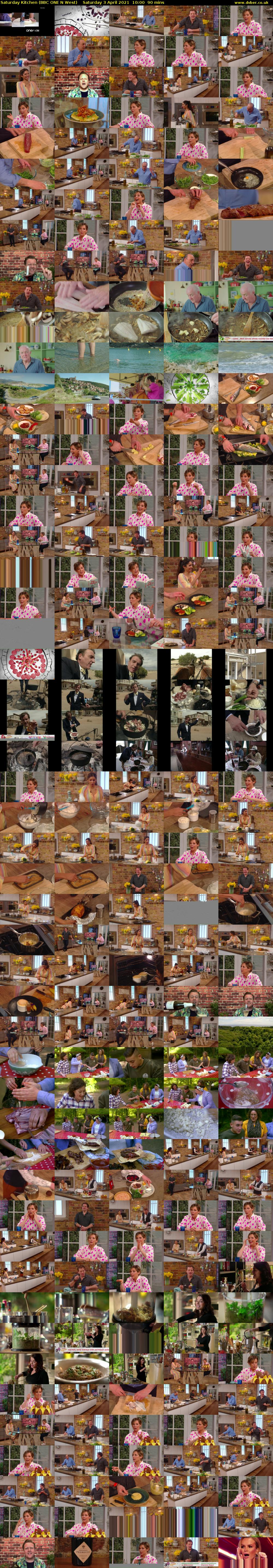 Saturday Kitchen (BBC ONE N West) Saturday 3 April 2021 10:00 - 11:30
