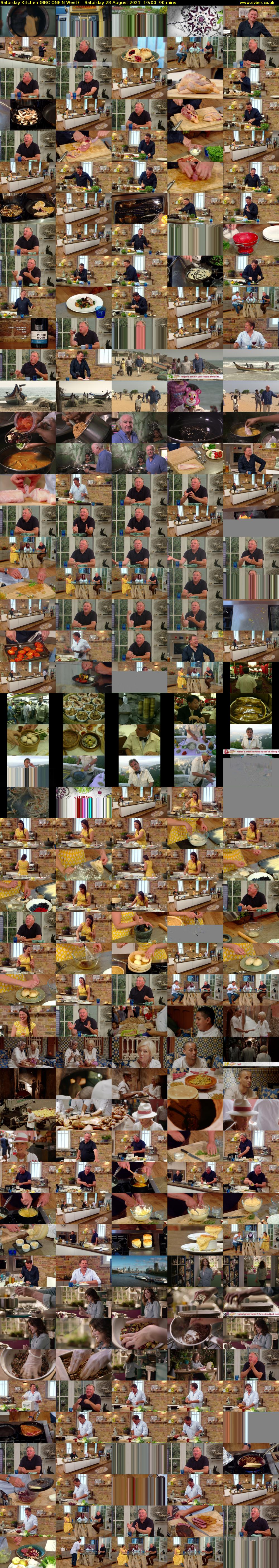 Saturday Kitchen (BBC ONE N West) Saturday 28 August 2021 10:00 - 11:30