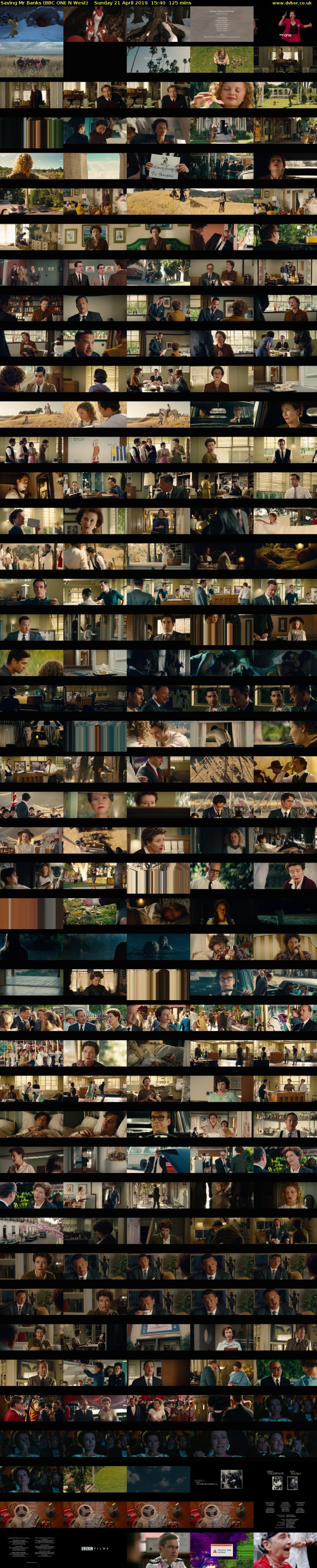 Saving Mr Banks (BBC ONE N West) Sunday 21 April 2019 15:40 - 17:45
