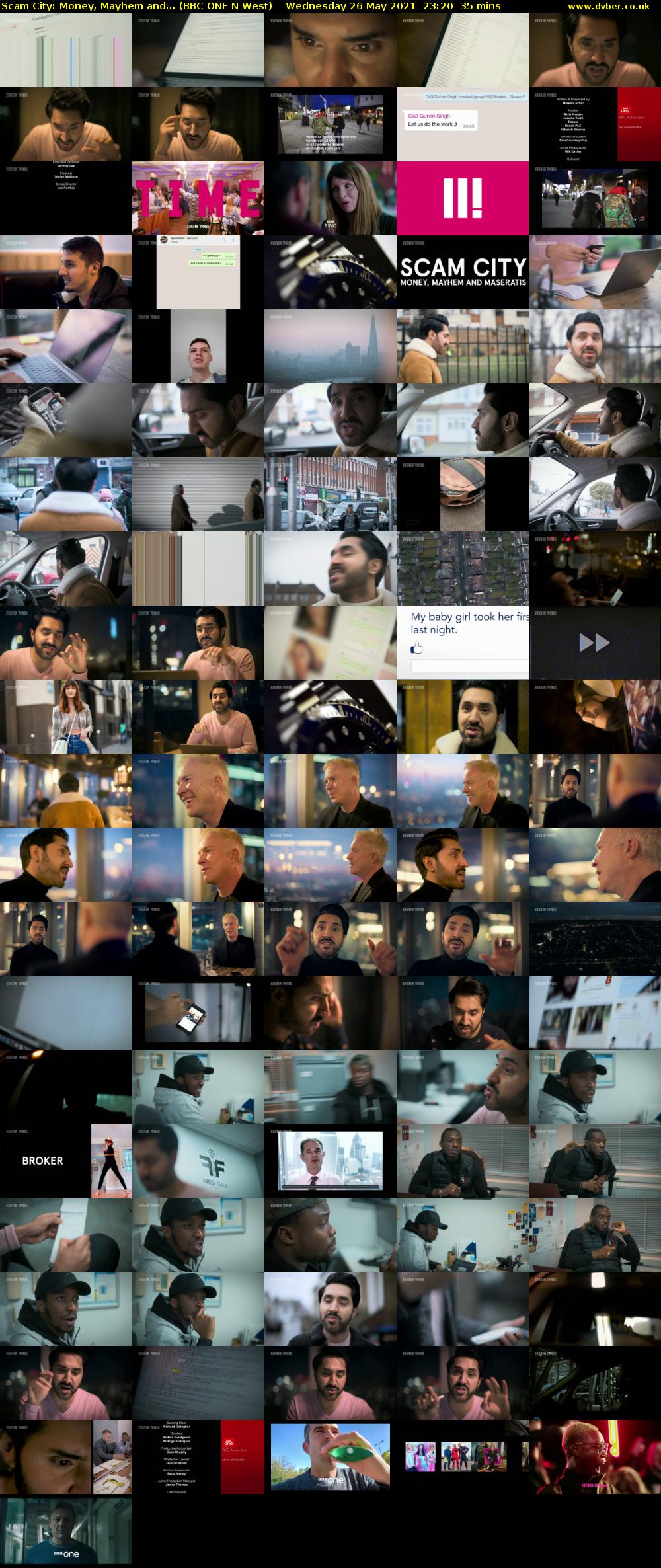 Scam City: Money, Mayhem and... (BBC ONE N West) Wednesday 26 May 2021 23:20 - 23:55