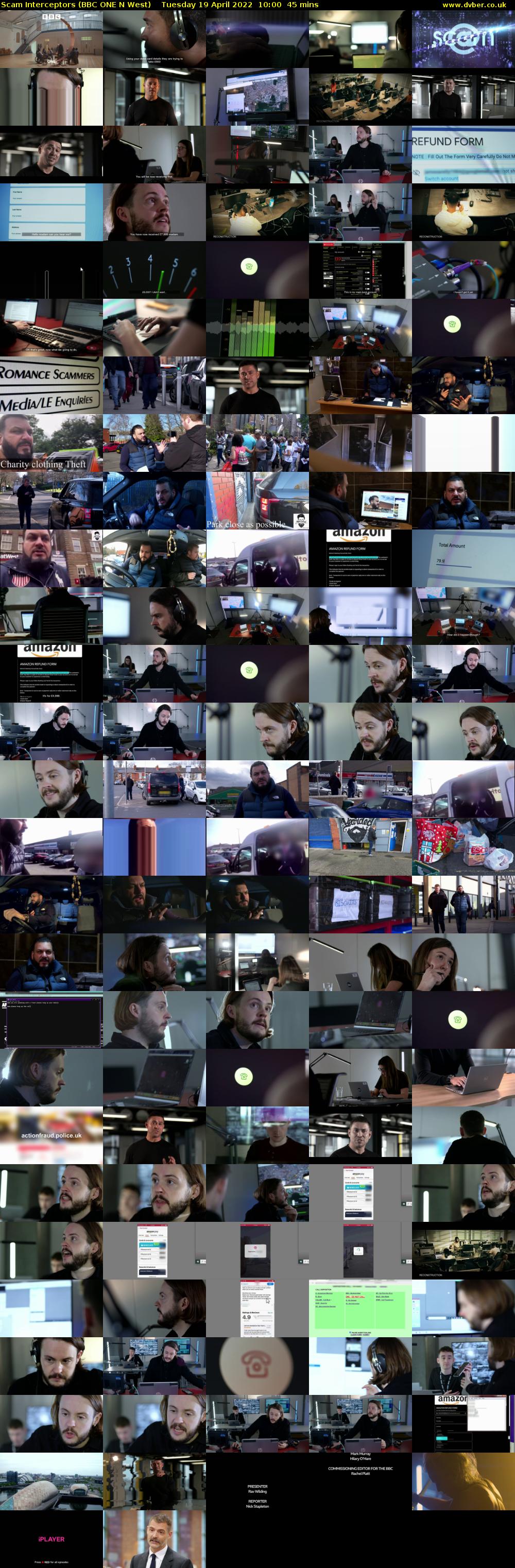Scam Interceptors (BBC ONE N West) Tuesday 19 April 2022 10:00 - 10:45