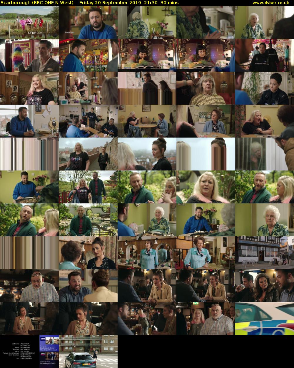 Scarborough (BBC ONE N West) Friday 20 September 2019 21:30 - 22:00