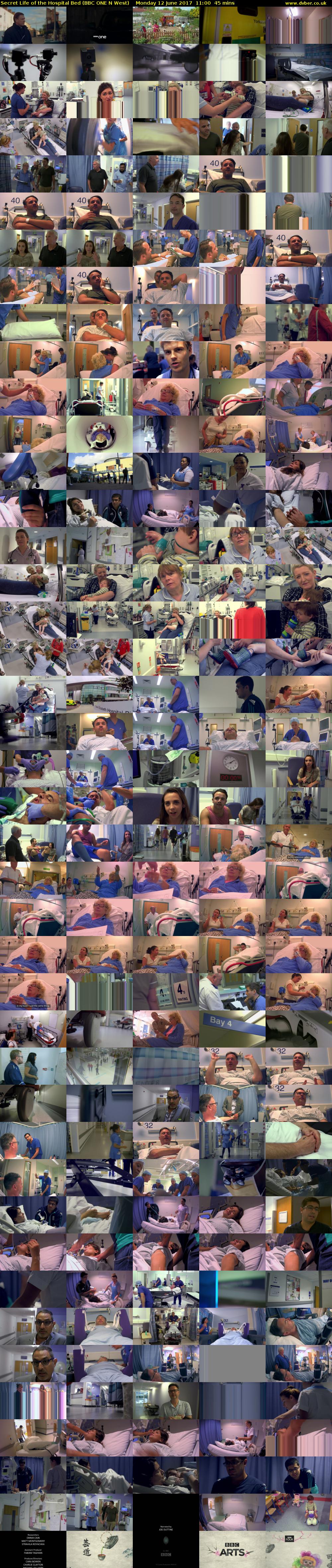 Secret Life of the Hospital Bed (BBC ONE N West) Monday 12 June 2017 11:00 - 11:45