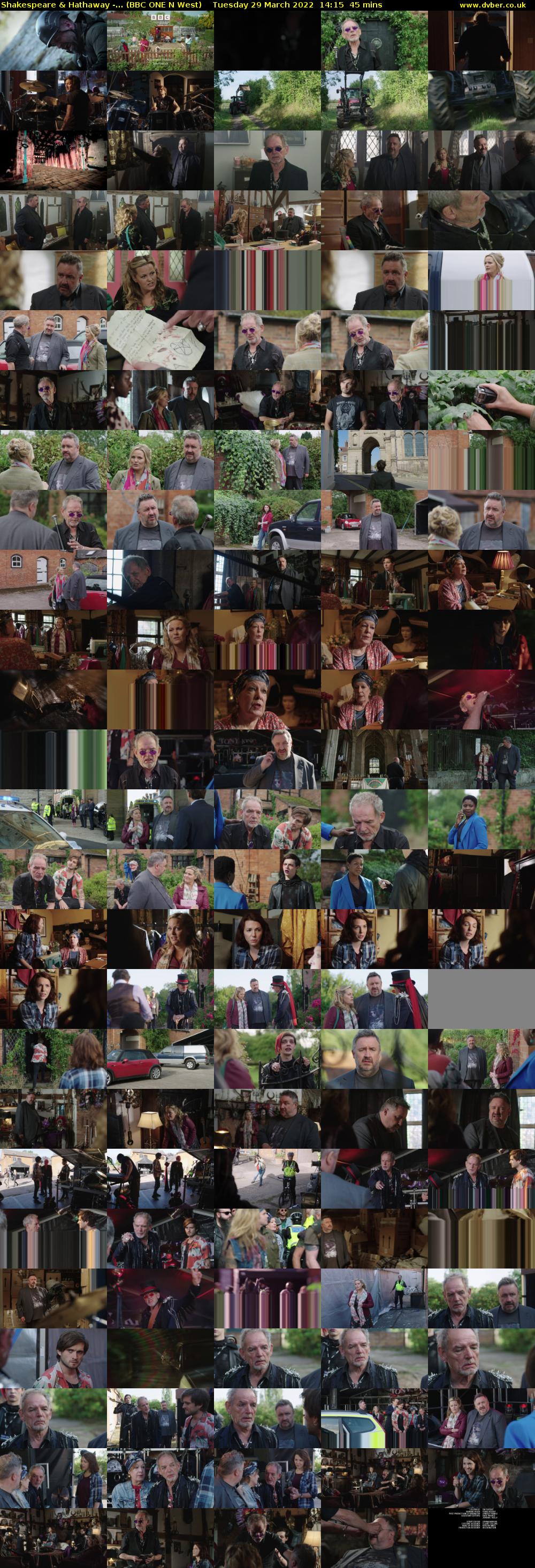 Shakespeare & Hathaway -... (BBC ONE N West) Tuesday 29 March 2022 14:15 - 15:00