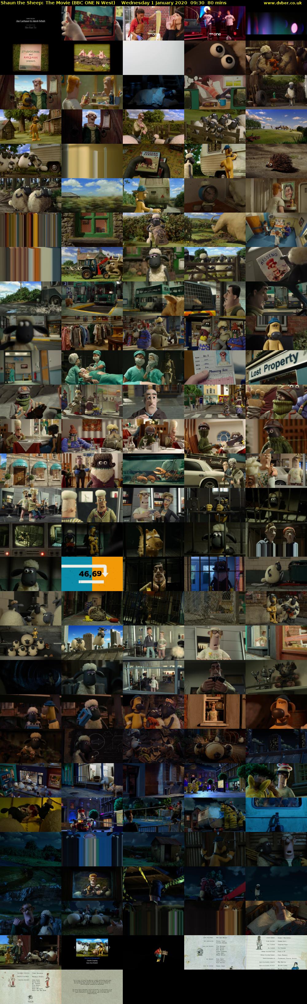 Shaun the Sheep: The Movie (BBC ONE N West) Wednesday 1 January 2020 09:30 - 10:50