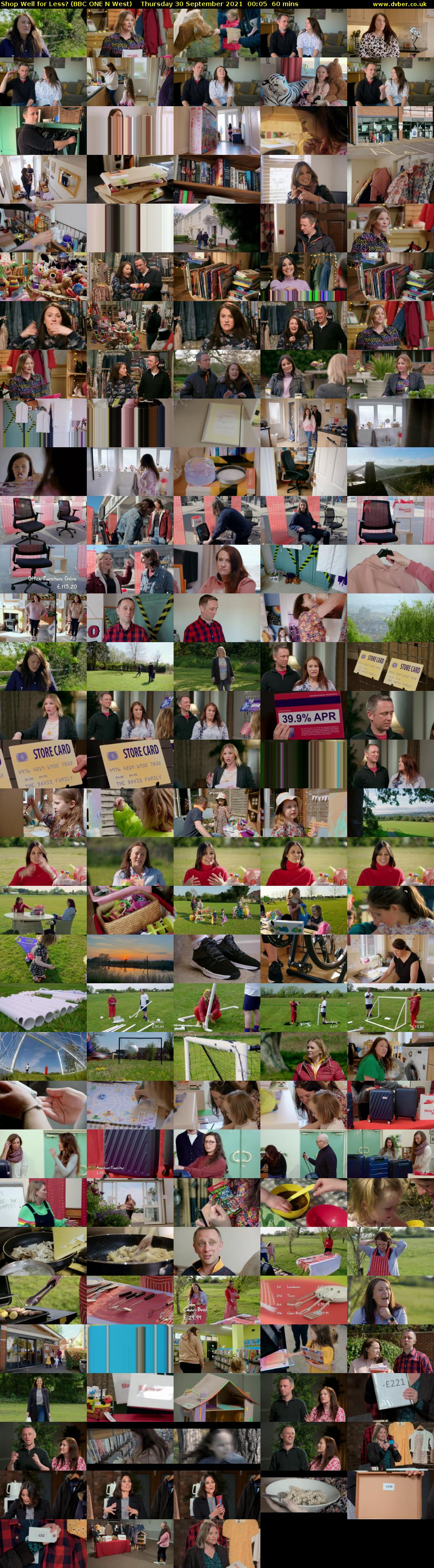 Shop Well for Less? (BBC ONE N West) Thursday 30 September 2021 00:05 - 01:05
