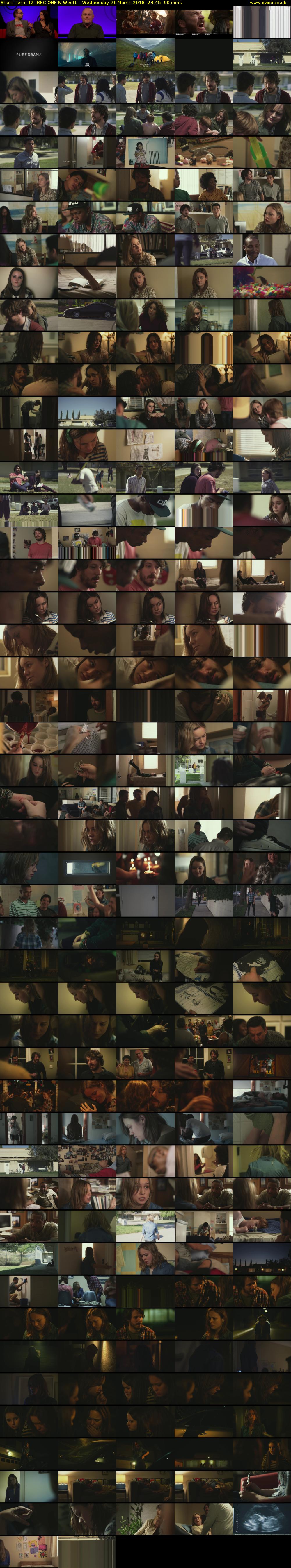 Short Term 12 (BBC ONE N West) Wednesday 21 March 2018 23:45 - 01:15