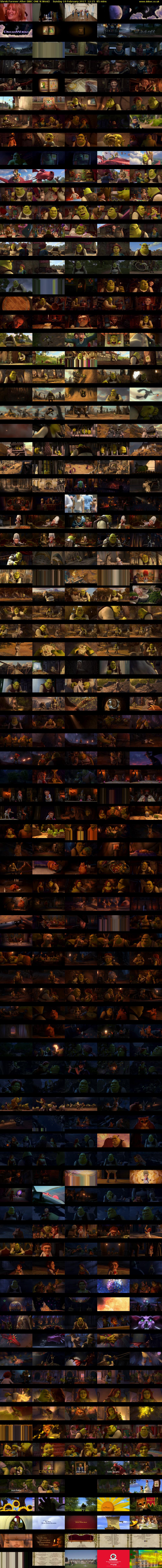 Shrek Forever After (BBC ONE N West) Sunday 19 February 2017 12:15 - 13:40