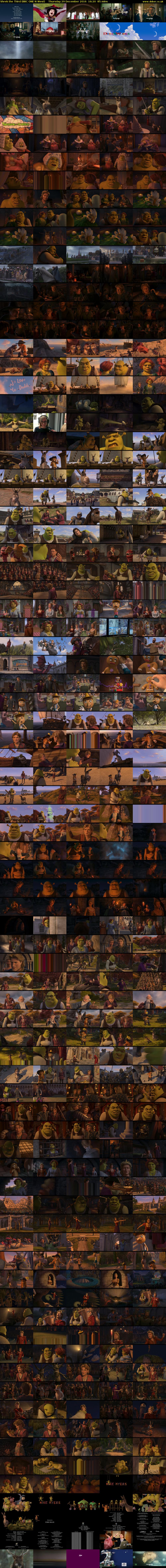 Shrek the Third (BBC ONE N West) Thursday 29 December 2016 16:20 - 17:45