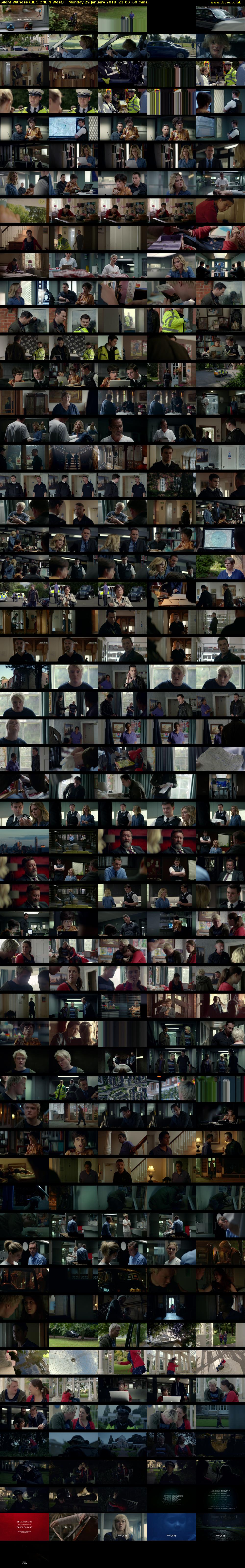Silent Witness (BBC ONE N West) Monday 29 January 2018 21:00 - 22:00