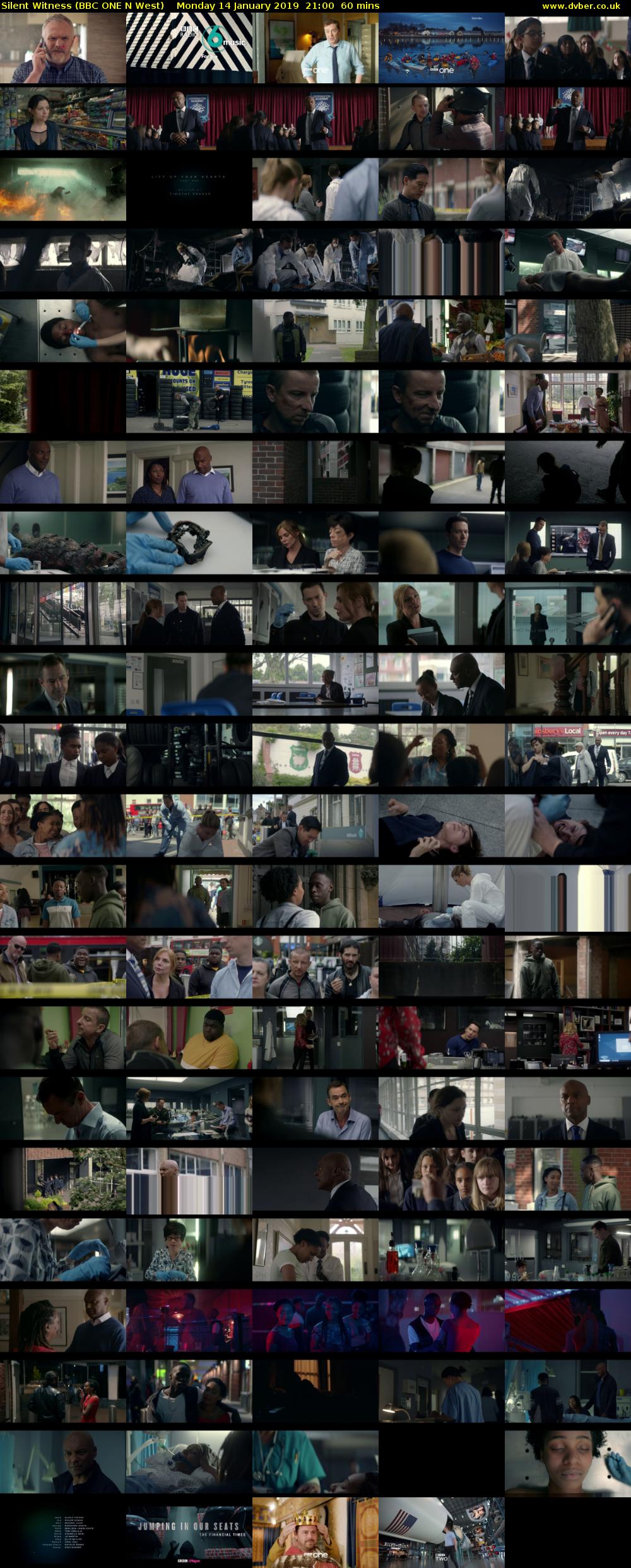 Silent Witness (BBC ONE N West) Monday 14 January 2019 21:00 - 22:00
