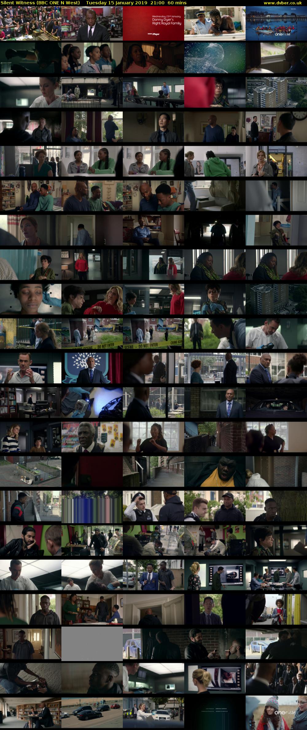 Silent Witness (BBC ONE N West) Tuesday 15 January 2019 21:00 - 22:00