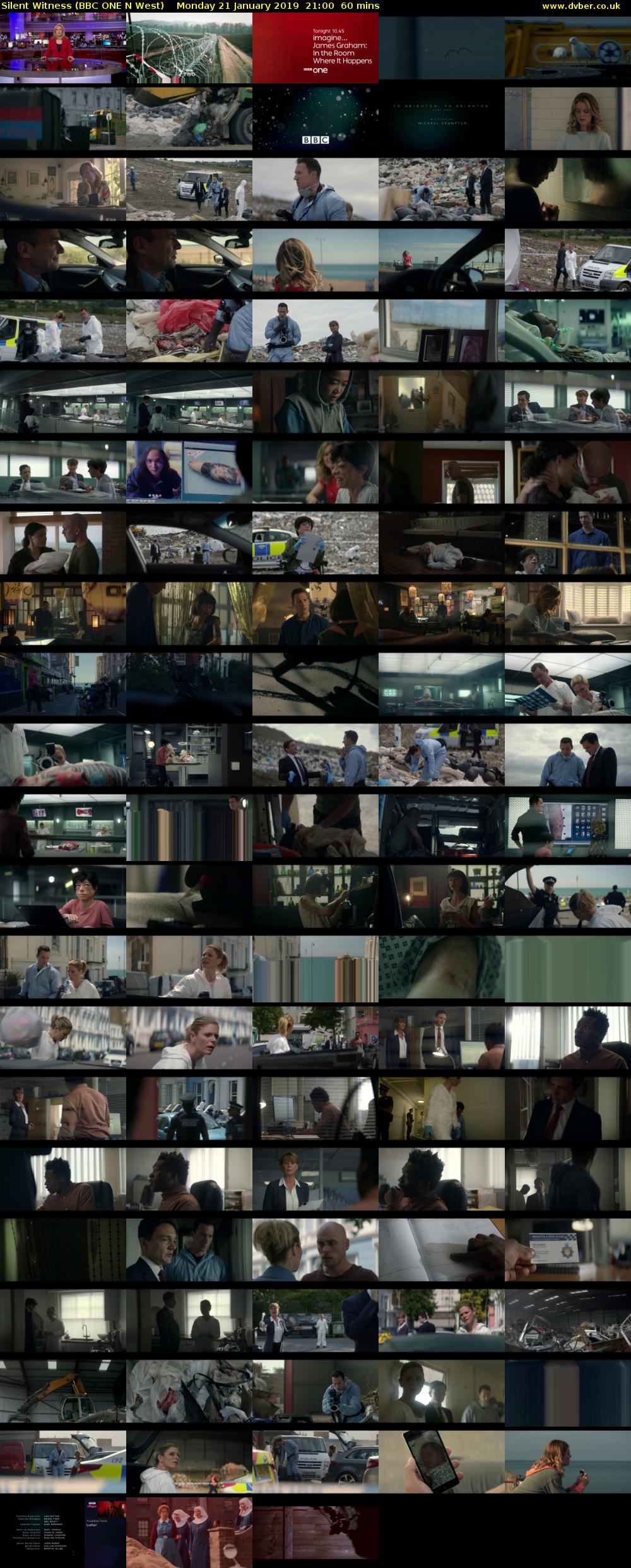 Silent Witness (BBC ONE N West) Monday 21 January 2019 21:00 - 22:00