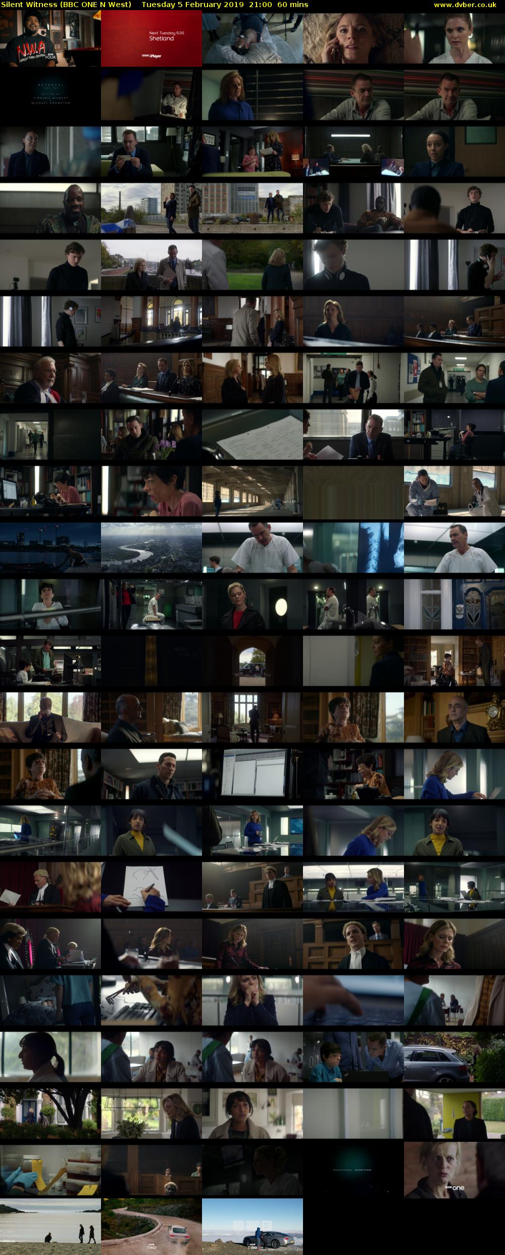 Silent Witness (BBC ONE N West) Tuesday 5 February 2019 21:00 - 22:00