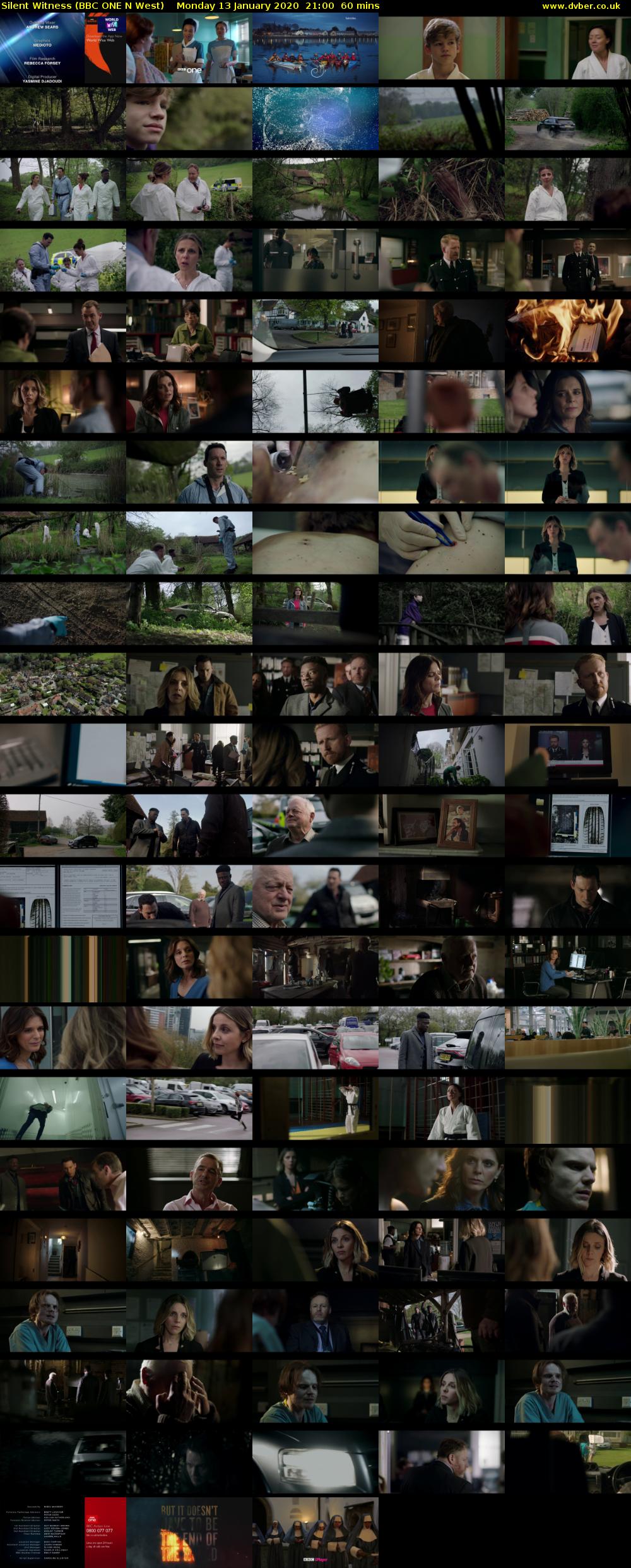 Silent Witness (BBC ONE N West) Monday 13 January 2020 21:00 - 22:00