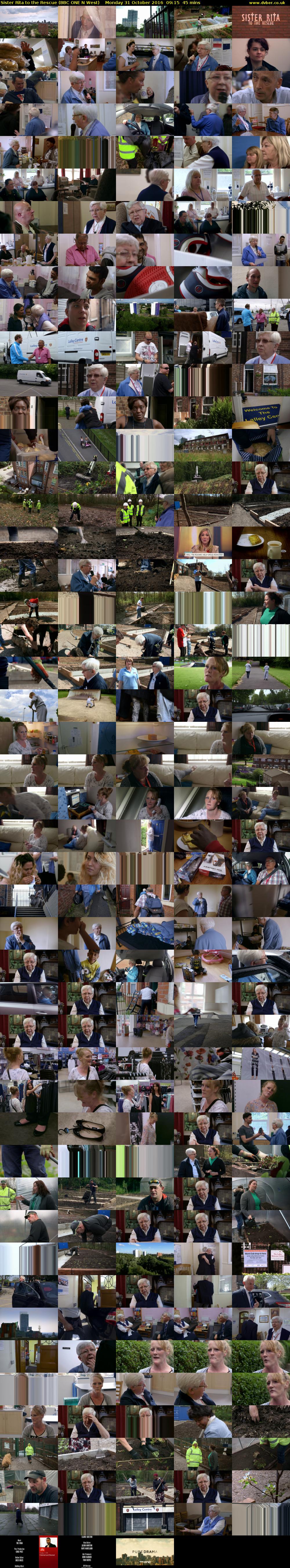 Sister Rita to the Rescue (BBC ONE N West) Monday 31 October 2016 09:15 - 10:00