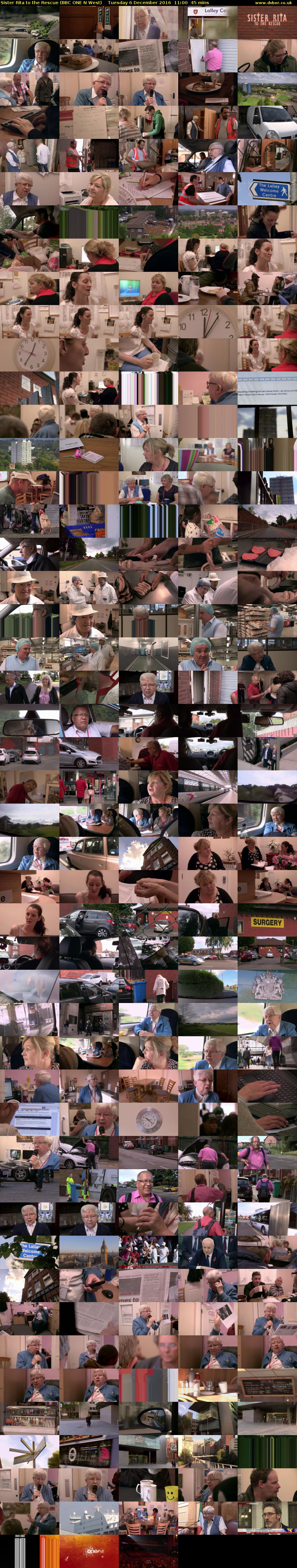 Sister Rita to the Rescue (BBC ONE N West) Tuesday 6 December 2016 11:00 - 11:45