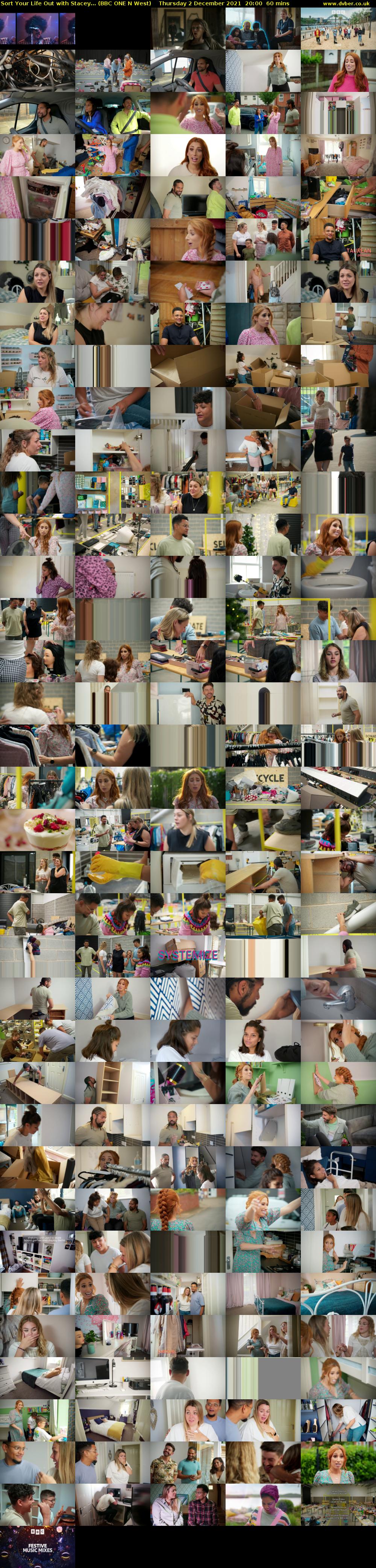Sort Your Life Out with Stacey... (BBC ONE N West) Thursday 2 December 2021 20:00 - 21:00