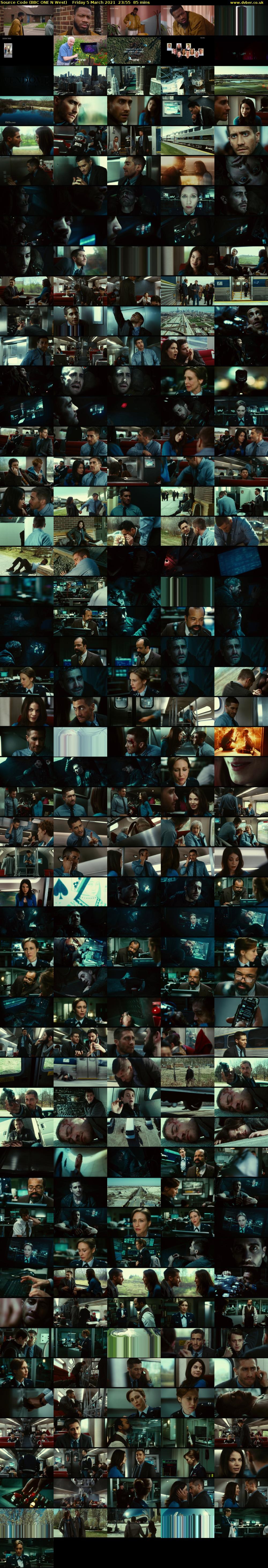 Source Code (BBC ONE N West) Friday 5 March 2021 23:55 - 01:20