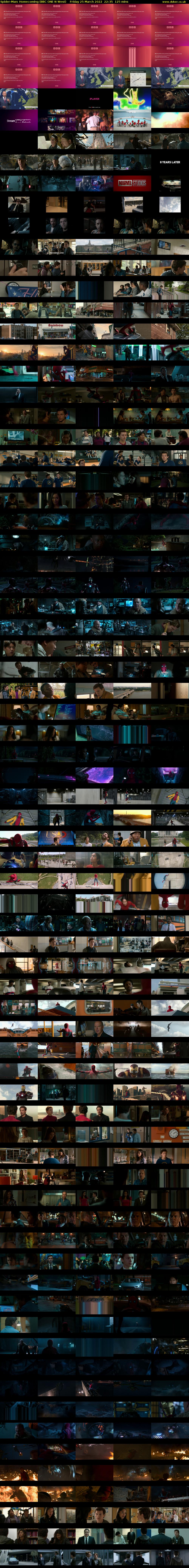 Spider-Man: Homecoming (BBC ONE N West) Friday 25 March 2022 22:35 - 00:40