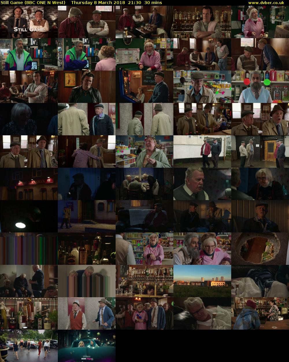 Still Game (BBC ONE N West) Thursday 8 March 2018 21:30 - 22:00