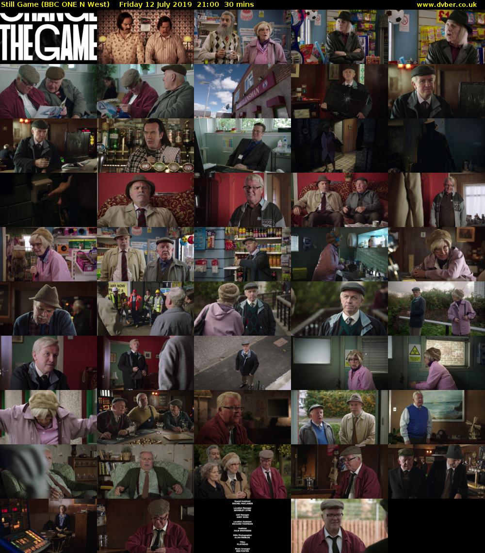 Still Game (BBC ONE N West) Friday 12 July 2019 21:00 - 21:30