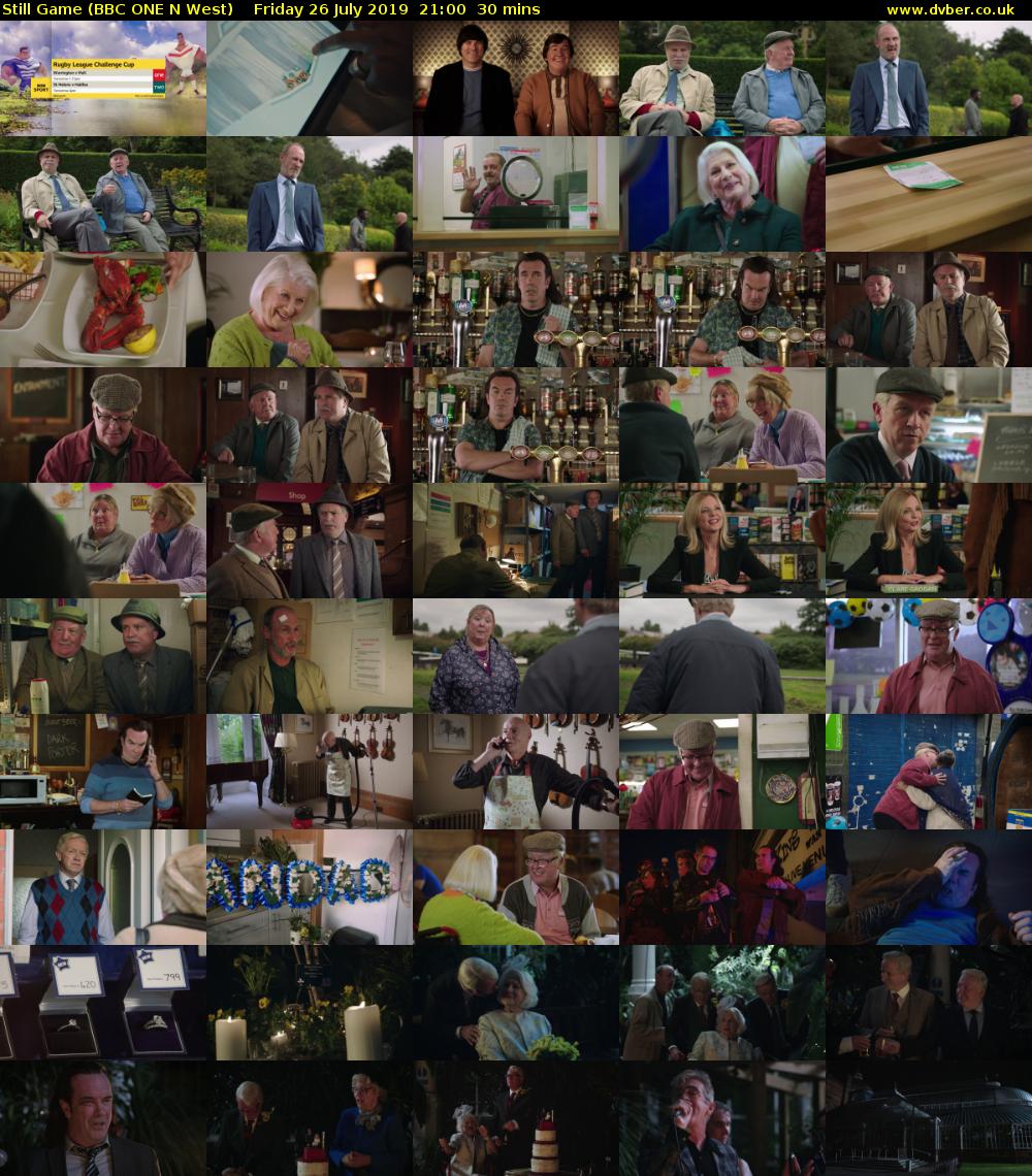 Still Game (BBC ONE N West) Friday 26 July 2019 21:00 - 21:30