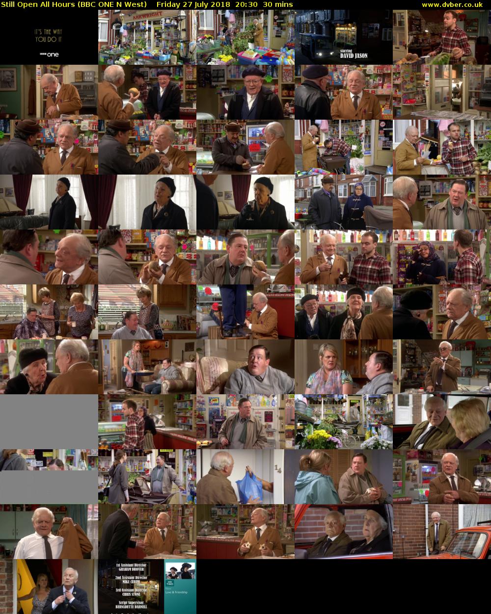 Still Open All Hours (BBC ONE N West) Friday 27 July 2018 20:30 - 21:00