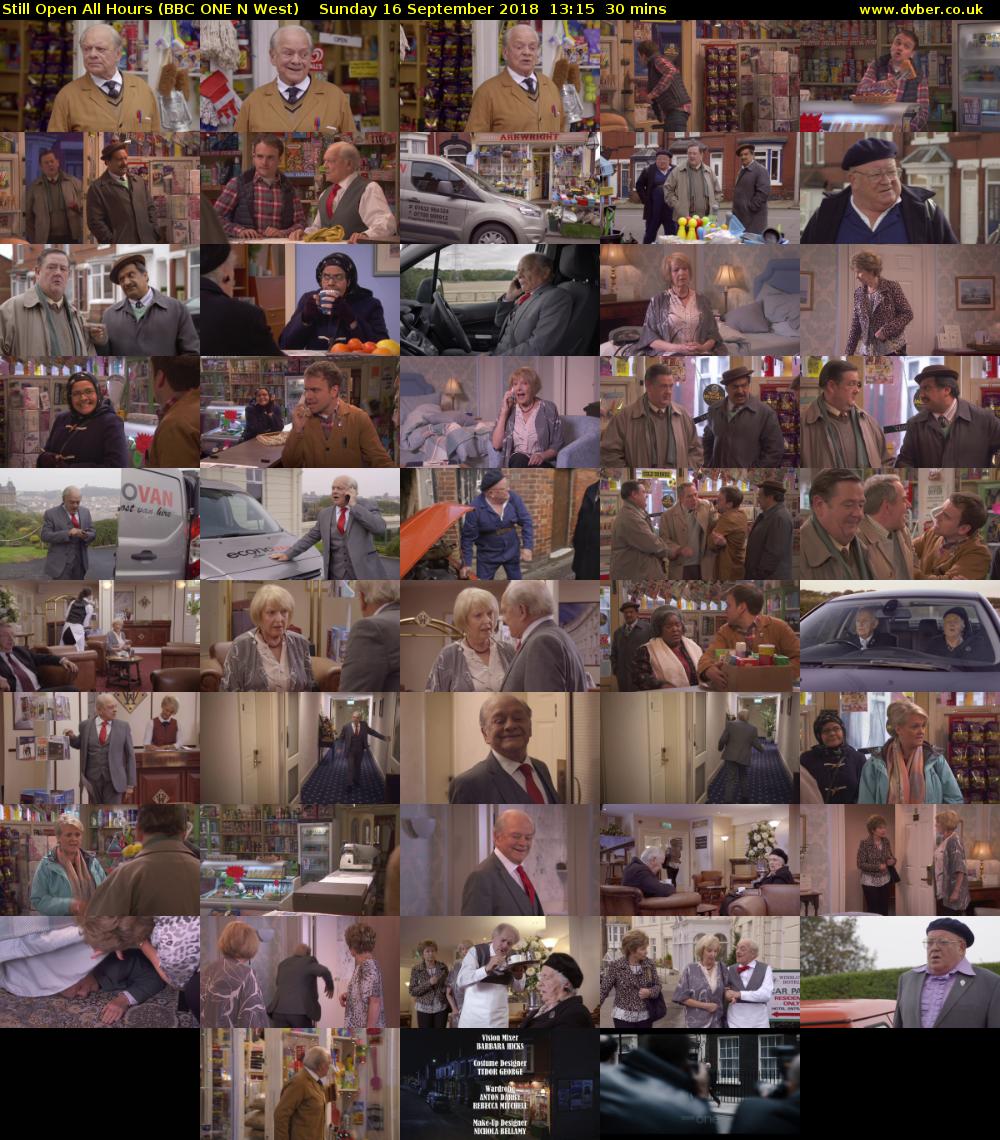 Still Open All Hours (BBC ONE N West) Sunday 16 September 2018 13:15 - 13:45
