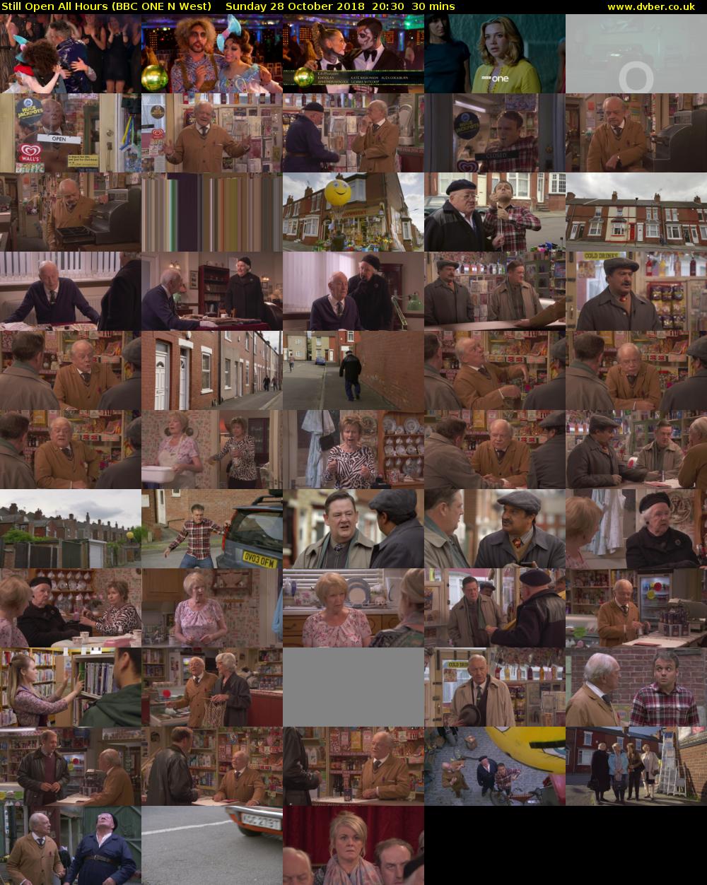 Still Open All Hours (BBC ONE N West) Sunday 28 October 2018 20:30 - 21:00