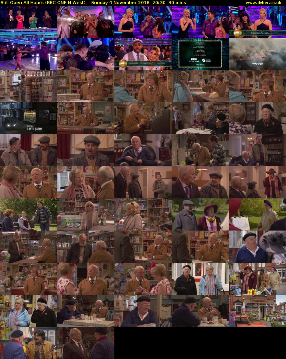 Still Open All Hours (BBC ONE N West) Sunday 4 November 2018 20:30 - 21:00