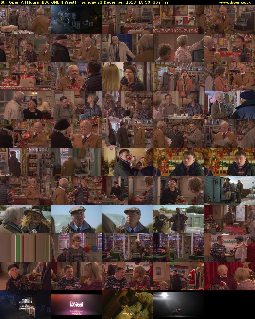Still Open All Hours (BBC ONE N West) Sunday 23 December 2018 18:50 - 19:20
