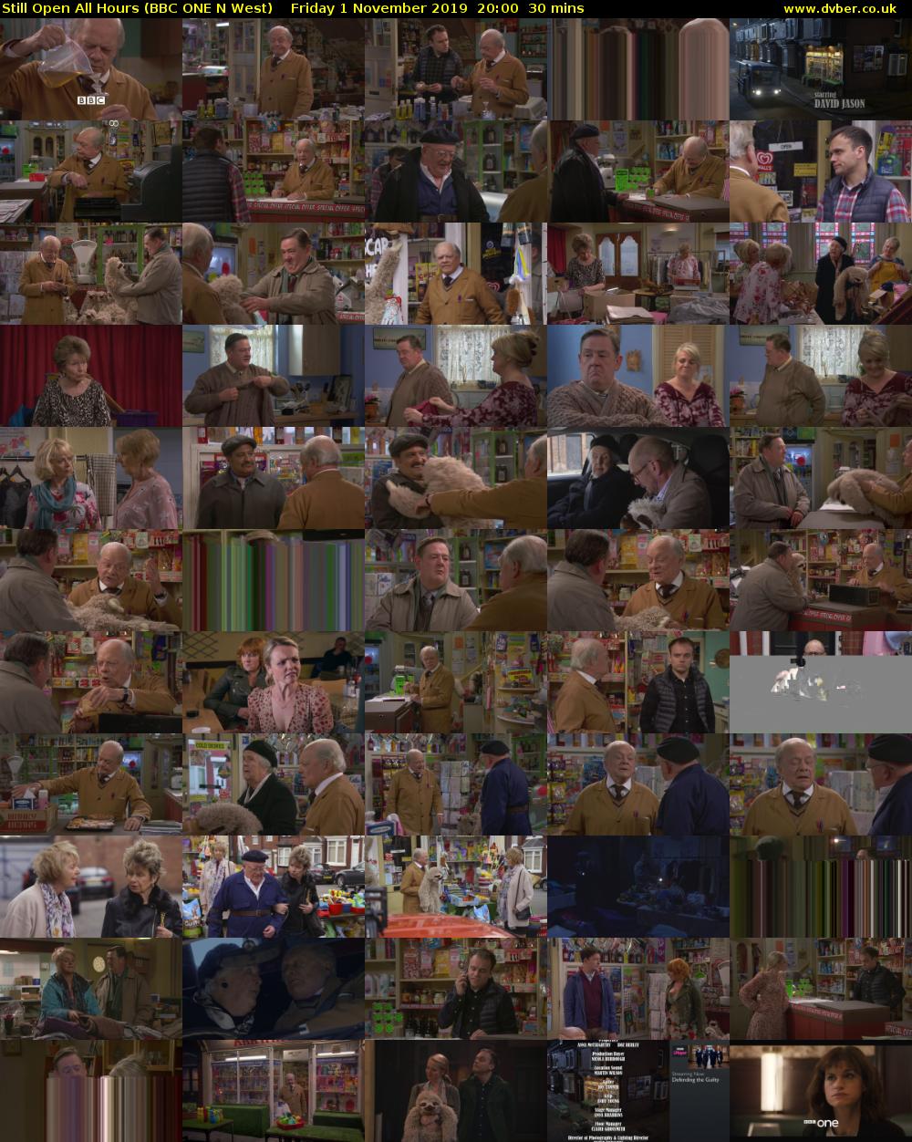 Still Open All Hours (BBC ONE N West) Friday 1 November 2019 20:00 - 20:30