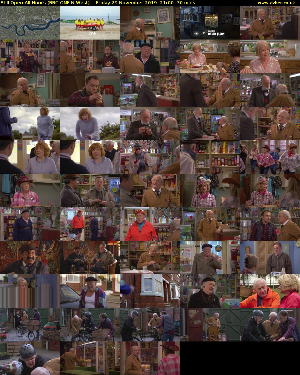Still Open All Hours (BBC ONE N West) Friday 29 November 2019 21:00 - 21:30