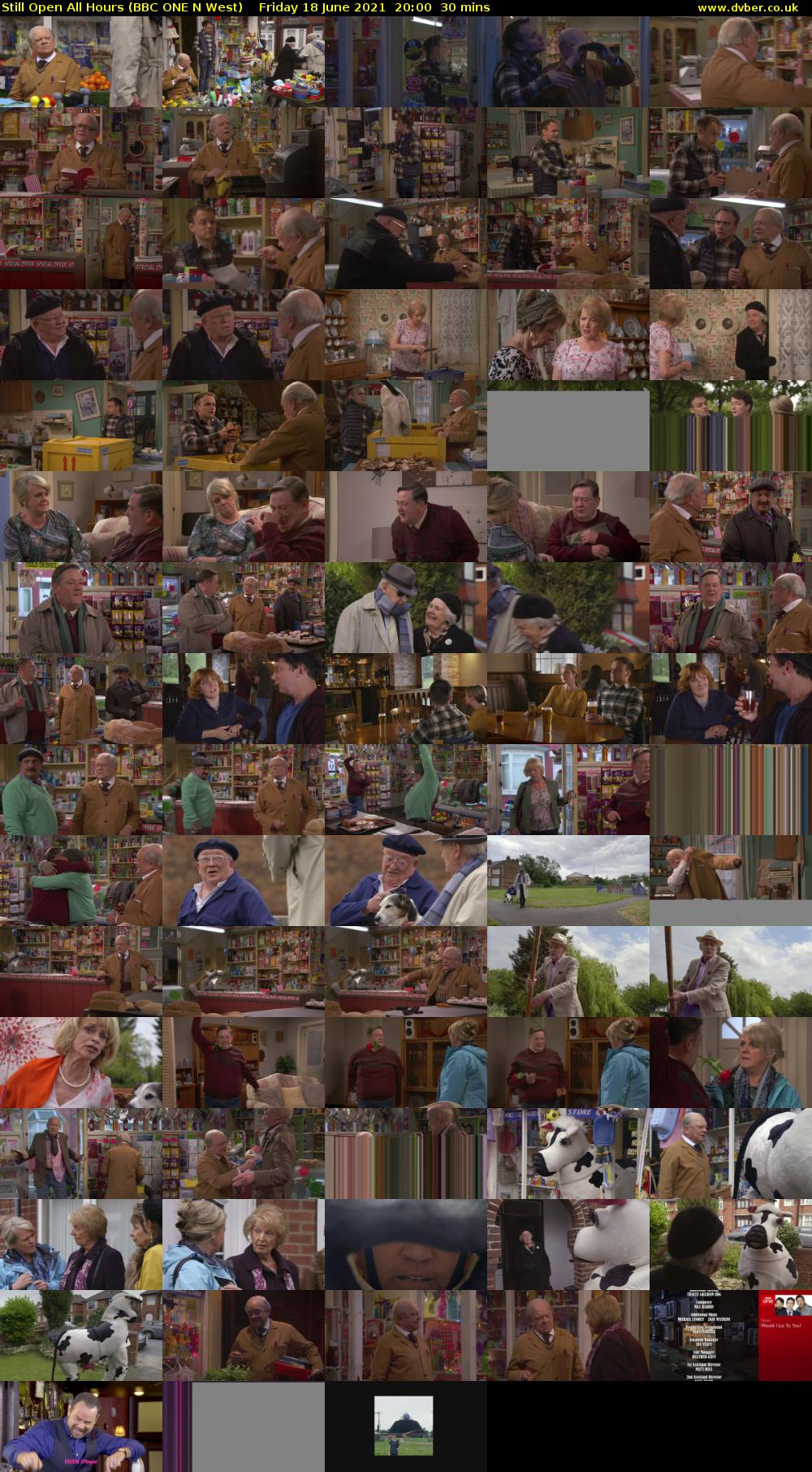 Still Open All Hours (BBC ONE N West) Friday 18 June 2021 20:00 - 20:30