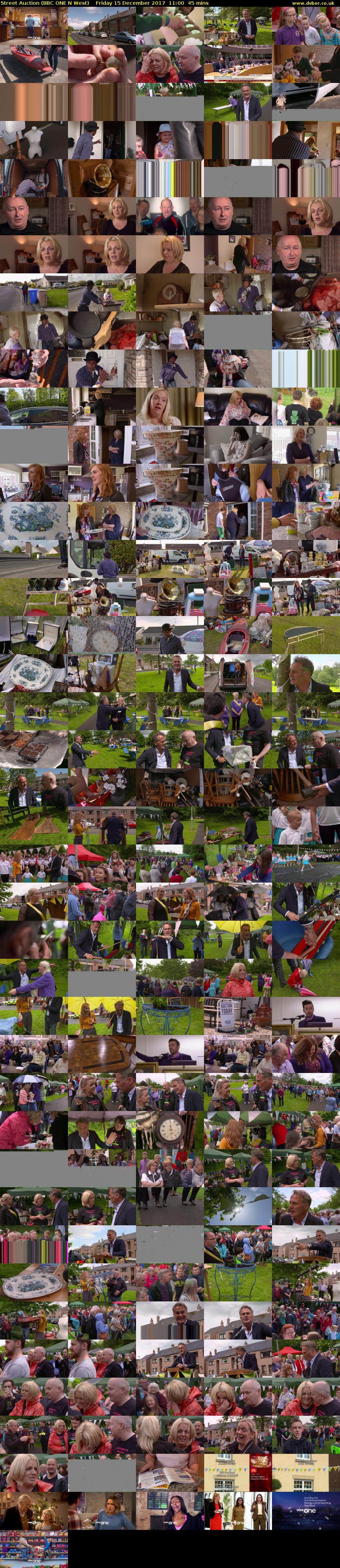 Street Auction (BBC ONE N West) Friday 15 December 2017 11:00 - 11:45