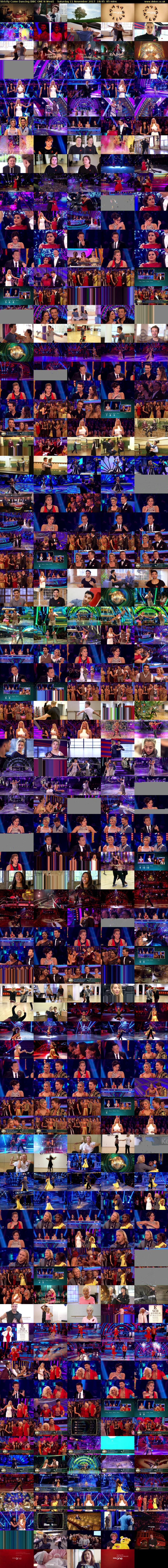Strictly Come Dancing (BBC ONE N West) Saturday 11 November 2017 18:45 - 20:10