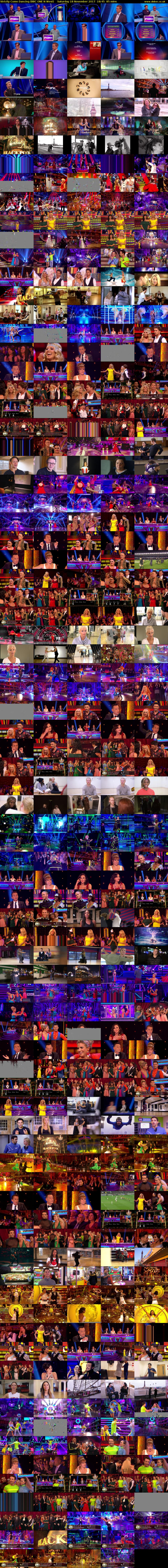 Strictly Come Dancing (BBC ONE N West) Saturday 18 November 2017 18:45 - 20:10