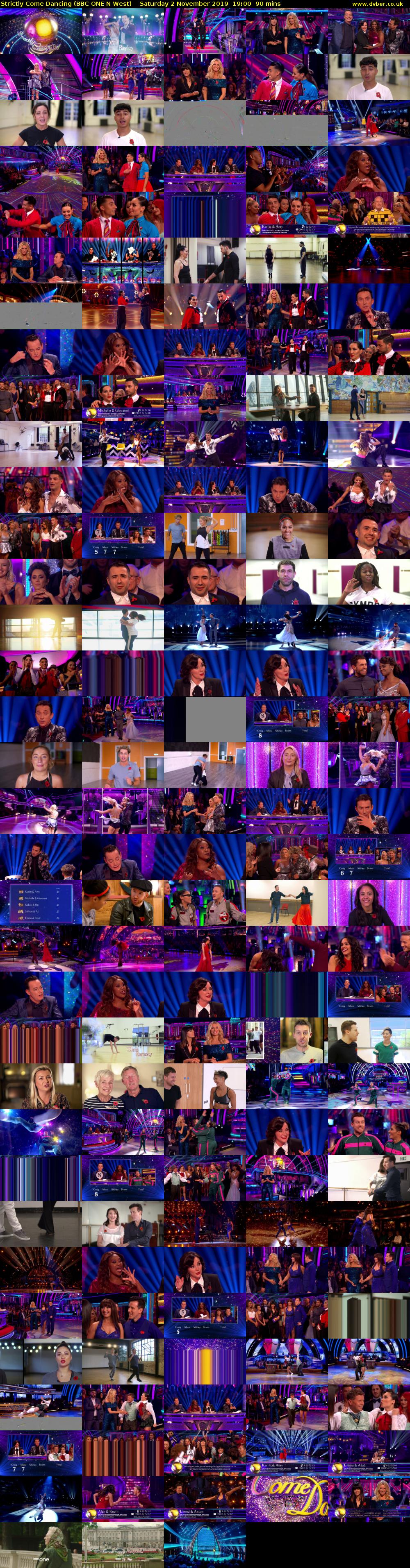 Strictly Come Dancing (BBC ONE N West) Saturday 2 November 2019 19:00 - 20:30
