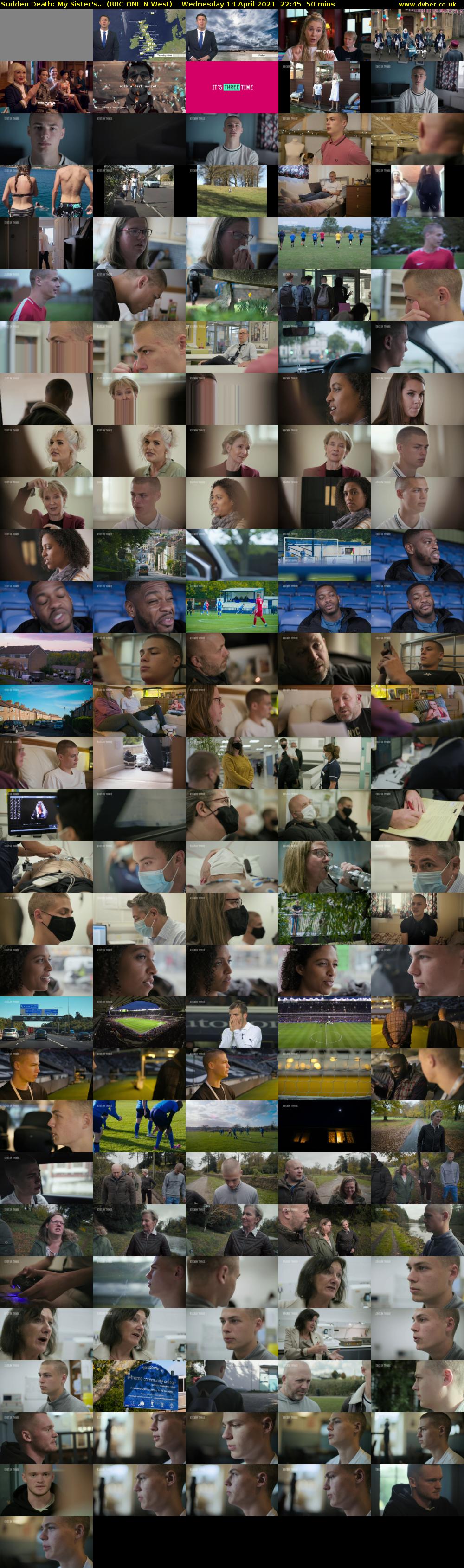 Sudden Death: My Sister's... (BBC ONE N West) Wednesday 14 April 2021 22:45 - 23:35