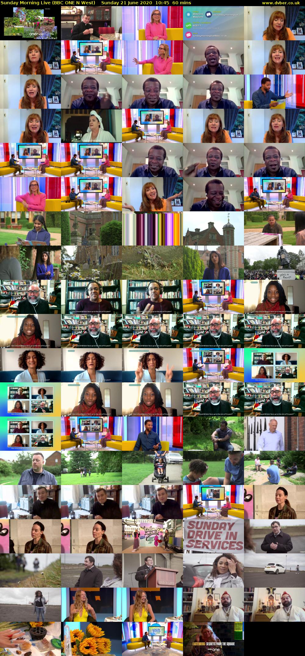 Sunday Morning Live (BBC ONE N West) Sunday 21 June 2020 10:45 - 11:45