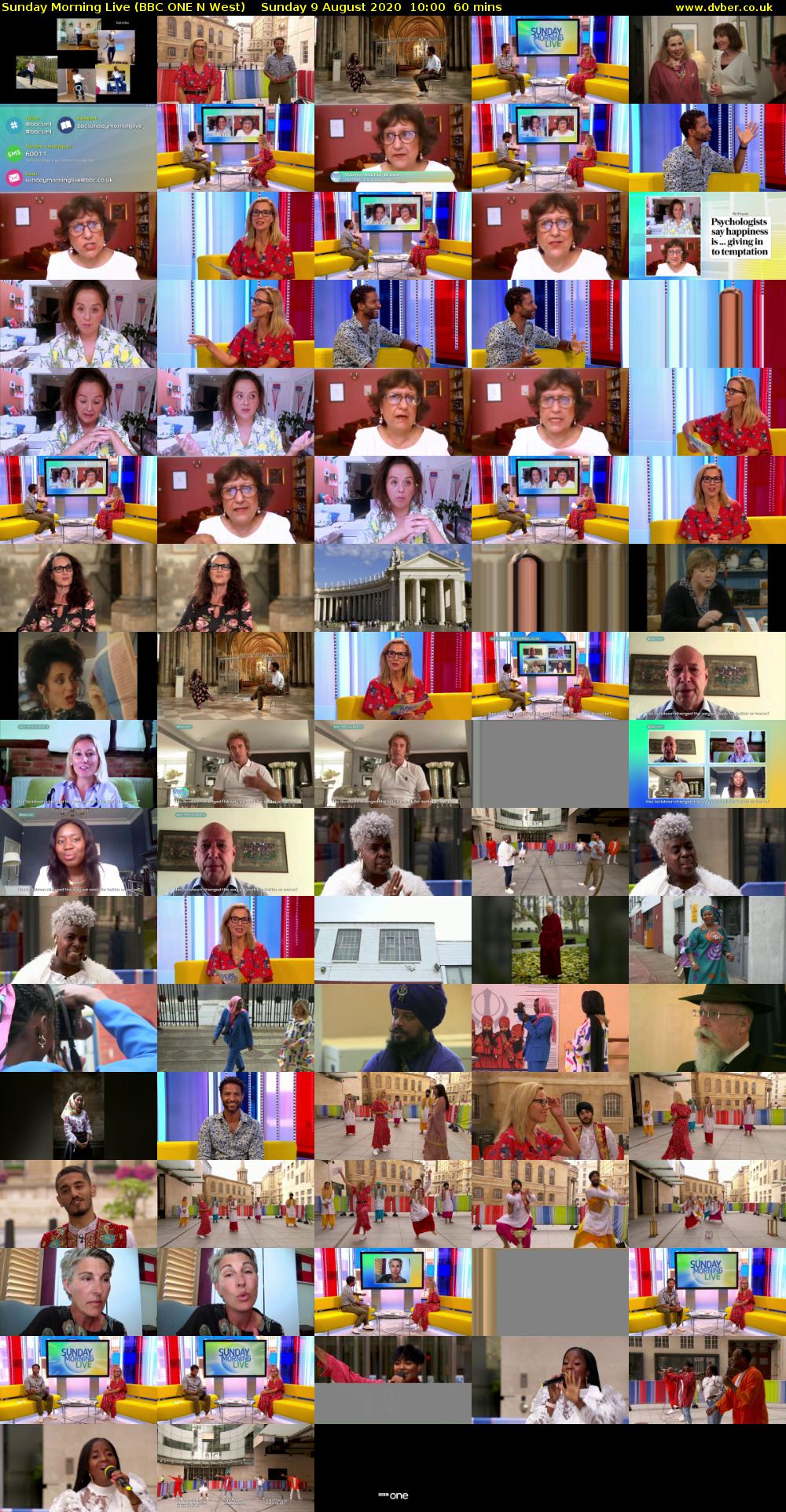 Sunday Morning Live (BBC ONE N West) Sunday 9 August 2020 10:00 - 11:00