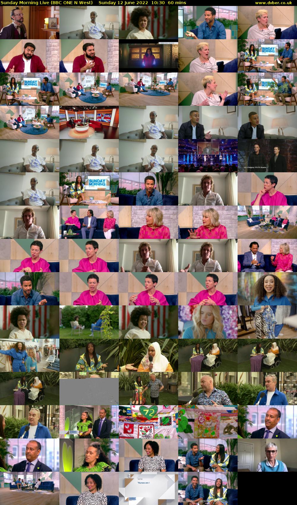 Sunday Morning Live (BBC ONE N West) Sunday 12 June 2022 10:30 - 11:30